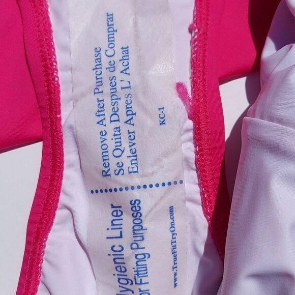 La Blanca Pink Island Goddess High Waist Bottom - Picture 7 of 7